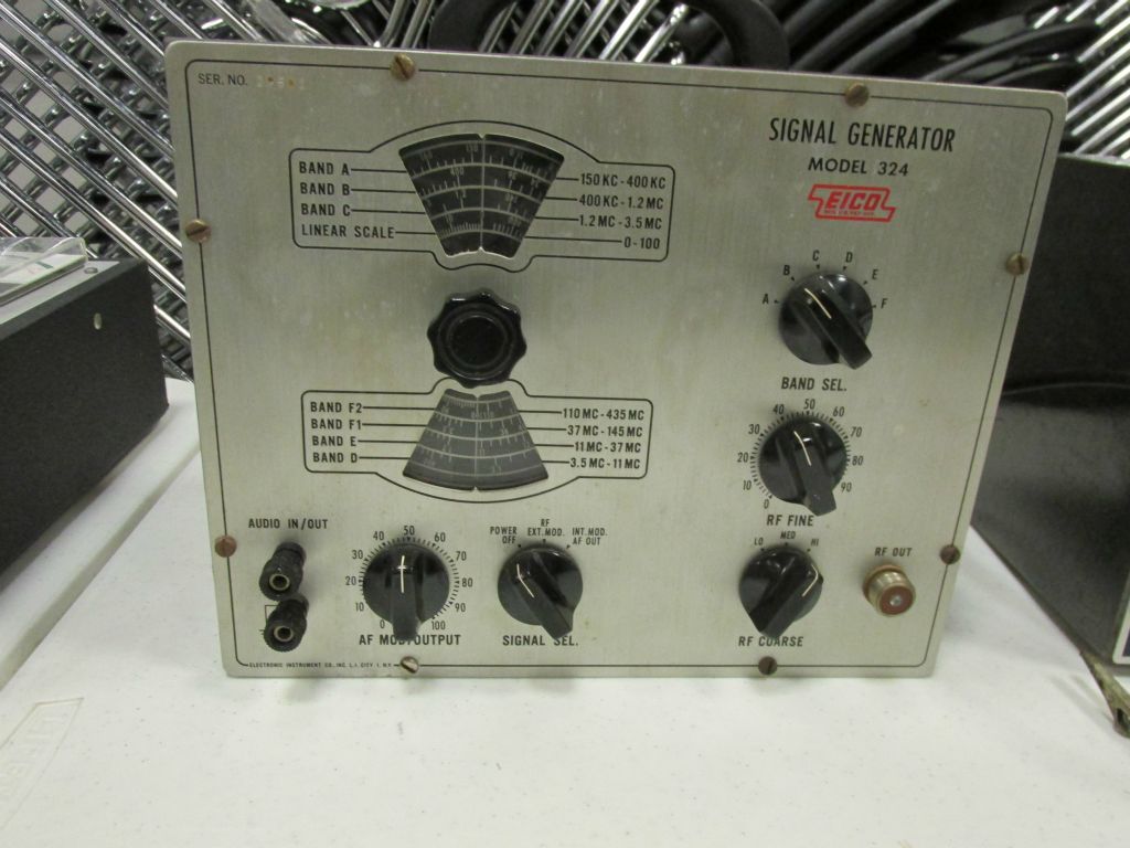 1956 Eico 324 Signal Generator - Test Equipment - Gene Vickery